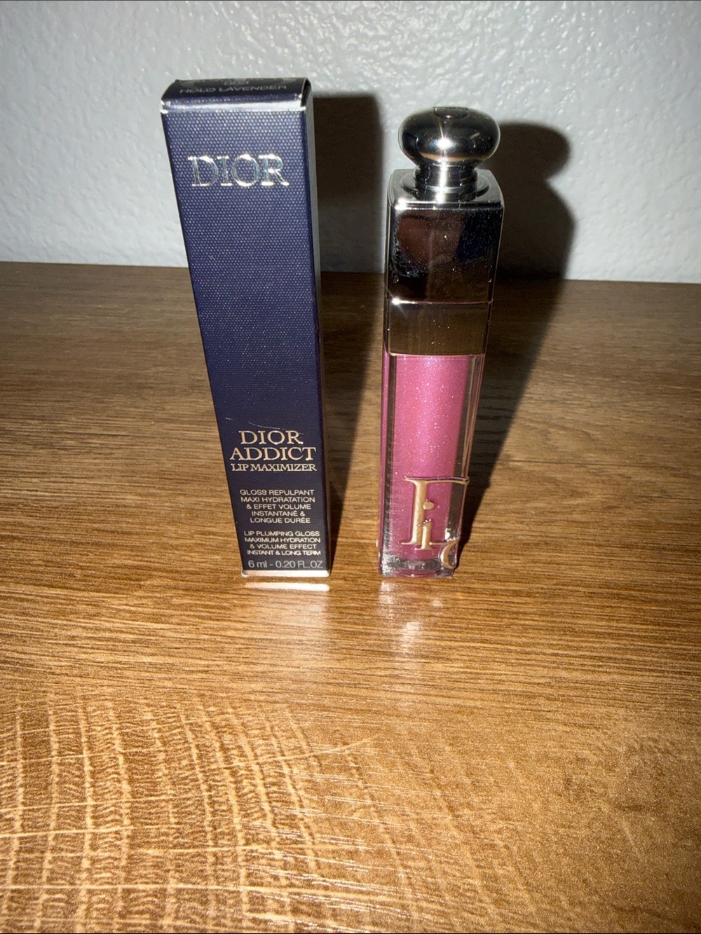 Dior Addict Lip Maximizer Gloss — Shimmery Rose Pink